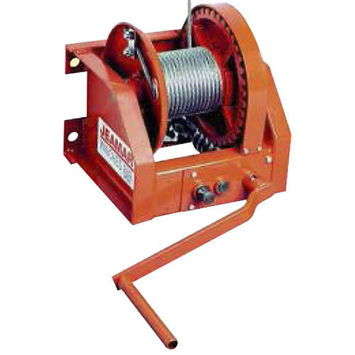 Cabrestante manual - GW series - Jeamar Winches - para cargas pesadas / de tornillo sin fin / robusto