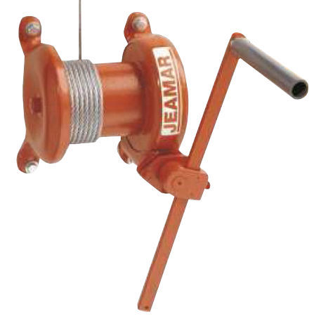Cabrestante manual - WSG series - Jeamar Winches - de tornillo sin fin