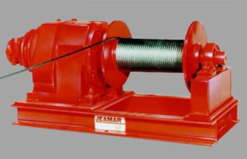 Cabrestante neumático - NHA series - Jeamar Winches - de accionamiento directo / de tiro / de arrastre