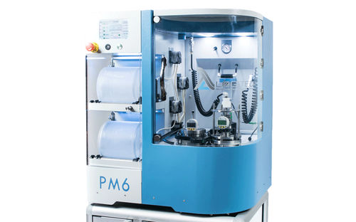 Máquina pulidora de silicio - PM6 - Logitech Limited - de placas / para semiconductor / de esmerilado plano