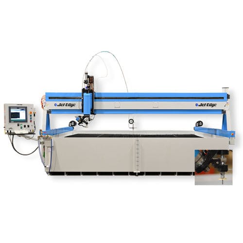 Máquina de corte con chorro de agua abrasivo - EDGE X-5 - JET EDGE - para metal / de chapa / CNC