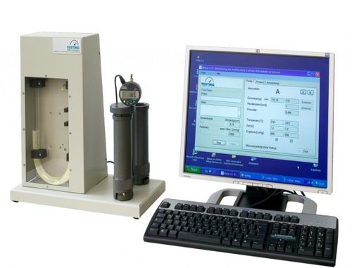 Analizador de aire - 1.0295 - Testing Feuerherdt & Bluhm - de permeabilidad / benchtop / controlado por ordenador