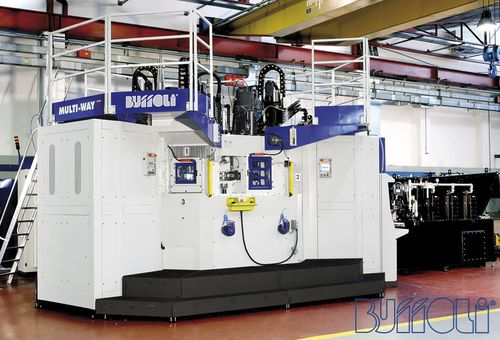 Máquina transfer rotativa - MULTI-WAY TG - BUFFOLI TRANSFER - CNC / de gran precisión / de eje vertical