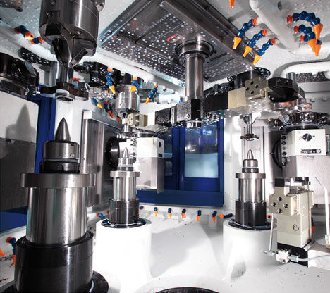 Máquina transfer rotativa - OMNI-TURN - BUFFOLI TRANSFER - CNC / para mecanizado / de precisión