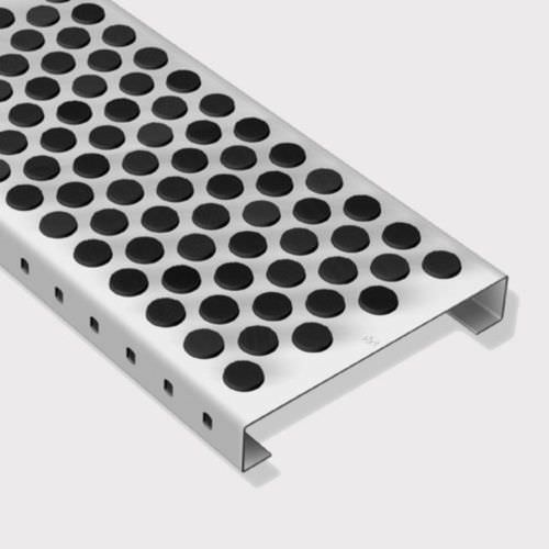 Rejilla de metal - 2.0 - 3.0 mm | Rubber Stud - Graepel - de chapa / antideslizante