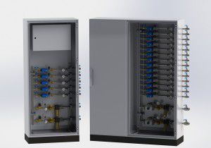 Sistema de regulación de gas para la producción de aluminio - FCTechnik - Gas Control Systems - flox[on] MFC - automático / a medida