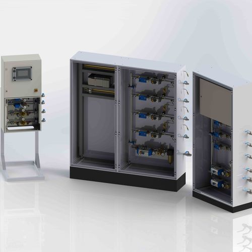 Sistema de regulación de gas para la purga de bolsas - FCTechnik - Gas Control Systems - flox[on] MFC - automático