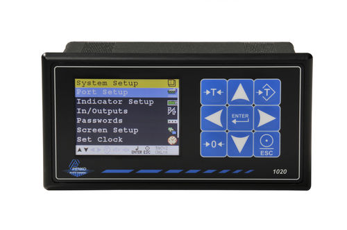 Indicador de pesaje digital - PENKO 1020 - PENKO Engineering B.V. - empotrable