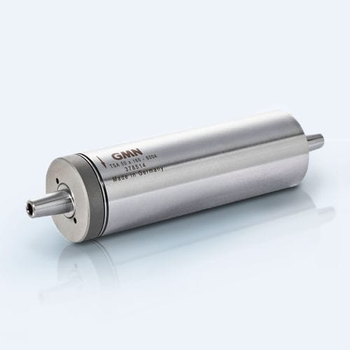 Husillo para rectificado - TSA series - GMN - de lubricación / para taladrado / de accionamiento por correa