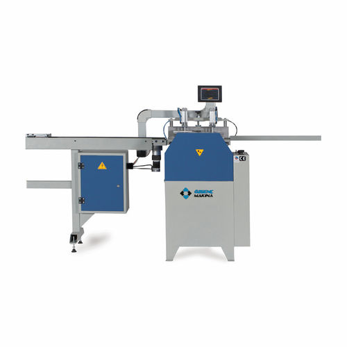 Máquina de corte de listones - OMRM 105RF - Ozgenc Makina - de cuchilla / para PVC / de perfiles