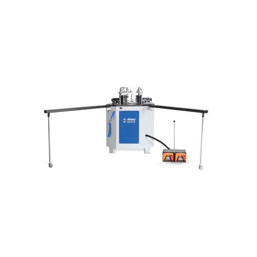 Engastadora de esquinas para perfiles de aluminio - OMRM 136 - Ozgenc Makina - semiautomática / con pedal
