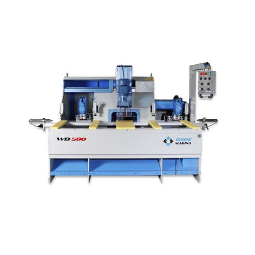 Mortajadora vertical de hoja intercambiable - WD 500 - Ozgenc Makina - para panel de madera / de goznes