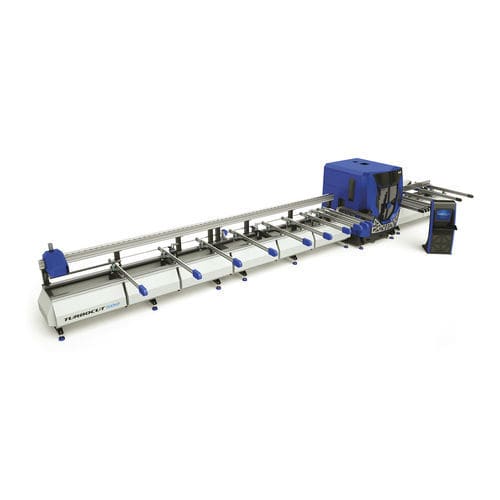 Centro de caudal y de mecanizado para perfiles de aluminio - TURBOCUT 500 AL - Ozgenc Makina
