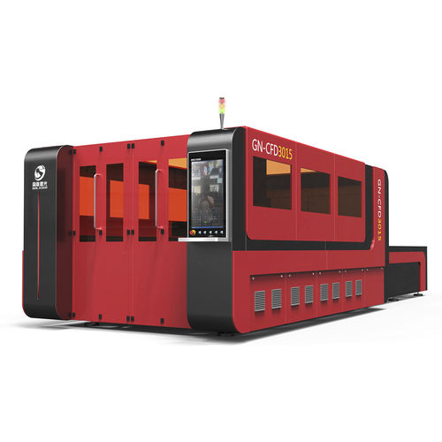 Máquina de corte láser de fibra - GN-CFD-3015 - WUHAN GNLASER EQUIPMENT MANUFACTURING CO.,LTD. - para metal / de chapa / CNC