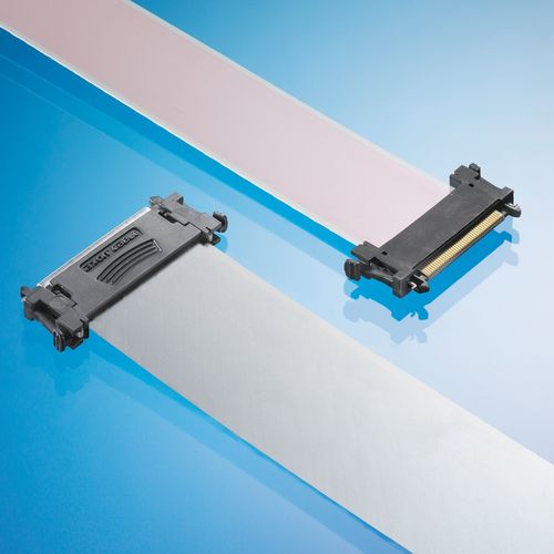 Cable eléctrico de datos - FDC100® - Axon Cable - ZIF / de tarjeta a tarjeta / blindado