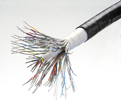 Cable eléctrico híbrido - Axon Cable - coaxial / aislado / resistente al aceite