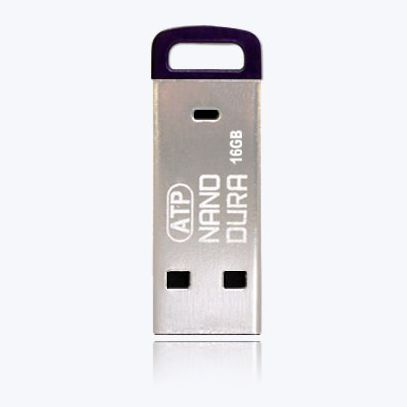 Llave de almacenamiento USB reforzada - NANODURA - ATP Electronics - industrial / USB 2.0