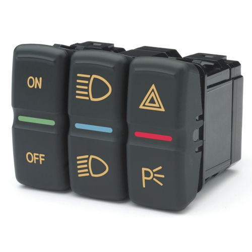 Interruptor de iluminación - E32 series - Eaton Commercial Controls - basculante / unipolar / estándar