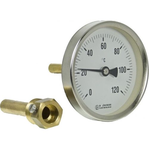 Termómetro de sonda - B11 - Manfred Jünemann Mess- und Regeltechnik GmbH - bimetálico / de esfera