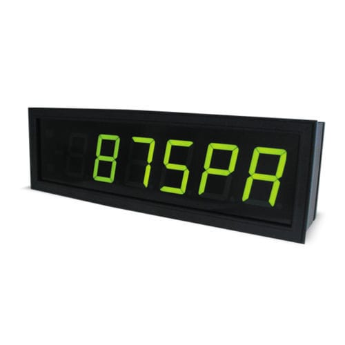 Visualizador LED - OMD 202RS  - Orbit Merret s.r.o. - de color / de 4 dígitos / de 6 dígitos
