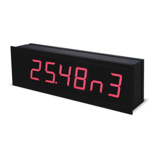 Visualizador LED - OMD 202UQC - Orbit Merret s.r.o. - de color / de 4 dígitos / de 6 dígitos