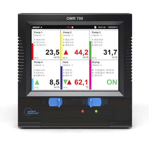 Registrador sin papel - OMR 700 - Orbit Merret s.r.o. - universal / para la industria / 96 canales