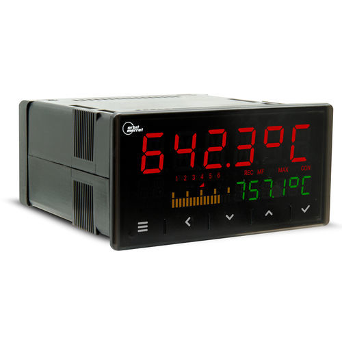 Indicador universal - OM 403UNI - Orbit Merret s.r.o. - de 6 dígitos / LED / empotrable
