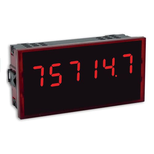 Visualizador LED - OML 643RS - Orbit Merret s.r.o. - de 6 dígitos / de 7 segmentos / RS-485