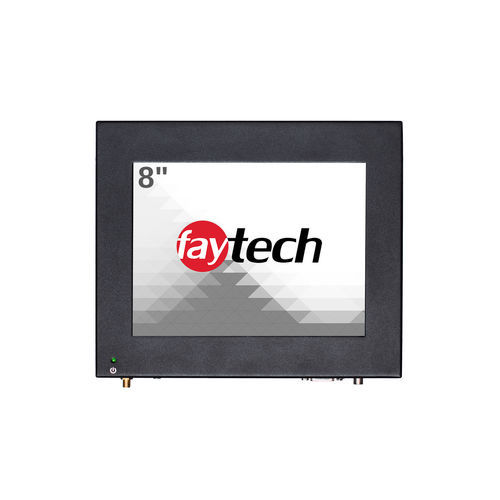 Panel PC TFT LCD - FT08N3350RES - Pyramid Computer GmbH - con pantalla táctil resistiva de 5 hilos / 8" / 1024 x 768