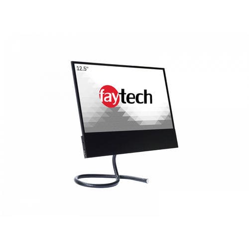 Monitor TFT-LCD - FT125FLATV2 - Pyramid Computer GmbH - con tecnología capacitiva proyectada / de pantalla táctil multipunto / con pantalla táctil capacitiva