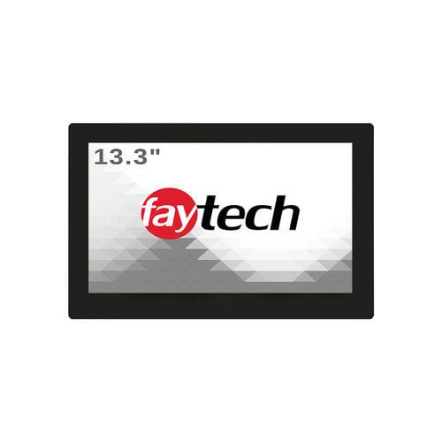 Monitor LCD - FT133TMCAPOFHBOB - Pyramid Computer GmbH - con tecnología capacitiva proyectada / con pantalla táctil multipuntos / retroiluminación LED