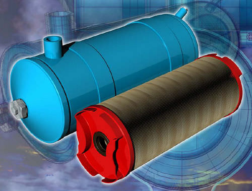 Cárter de filtro de cartucho - FEC / CFE / CPE series - FAI FILTRI - para fluidos de refrigeración