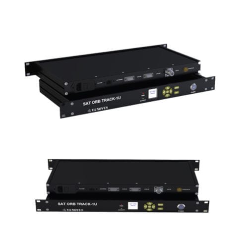 Receptor satélite - 1U - V3Novus Pvt Ltd - de seguimiento / RS232 / Ethernet