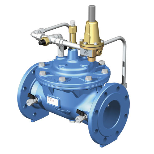 Válvula de membrana - K1 HYDROSTAB - Belgicast - hidráulica / de control / automática