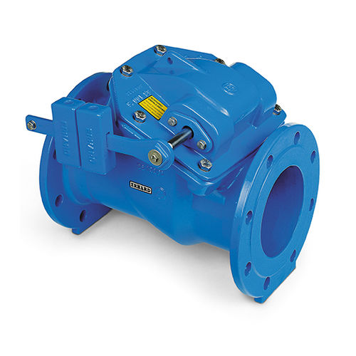 Válvula de retención de clapeta - B6 50 - Belgicast - para agua / con doble brida / de evacuación