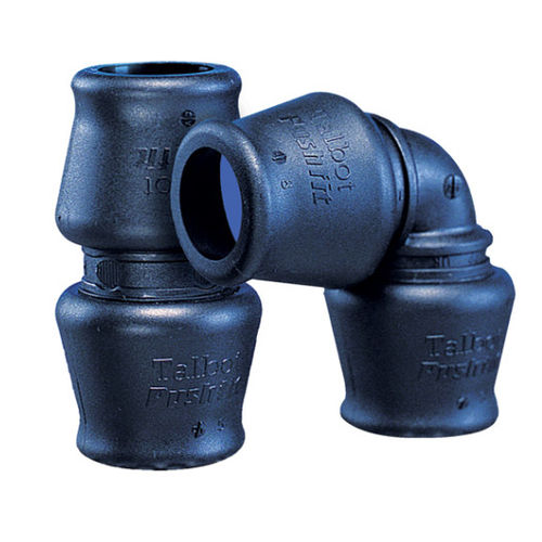 Racor para aguas residuales - TALBOT  - Belgicast - roscado / rápido / acodado