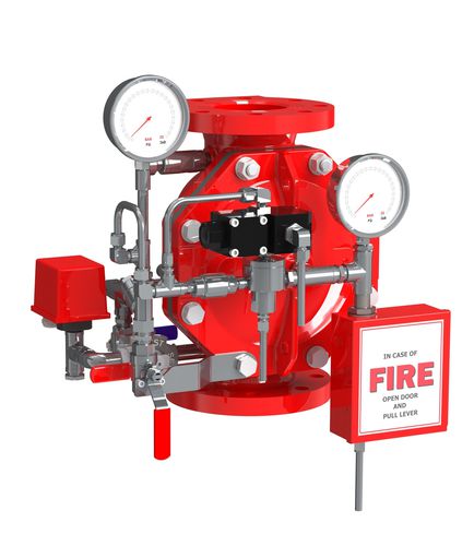 Válvula de membrana - FDV-DE series - Raphael Valves Industries (1975) Ltd - con actuador eléctrico / de control / para agua