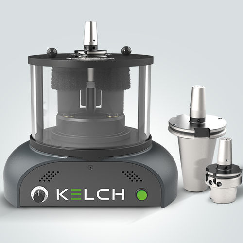 Máquina de limpieza para cono portaherramientas - RoWi III  - KELCH - de cepillo / automática / de mesa