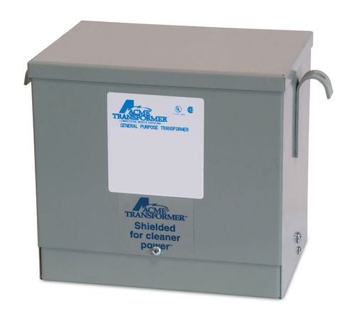 Transformador de aislamiento - DTGB series - Acme Electric - encapsulado / trifásico / de pie