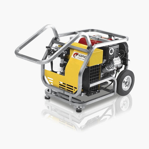 Grupo hidráulico con motor térmico - Super Aspid - DOA Hydraulic Tools Srl - para obra de construcción / de aceite / de elevación