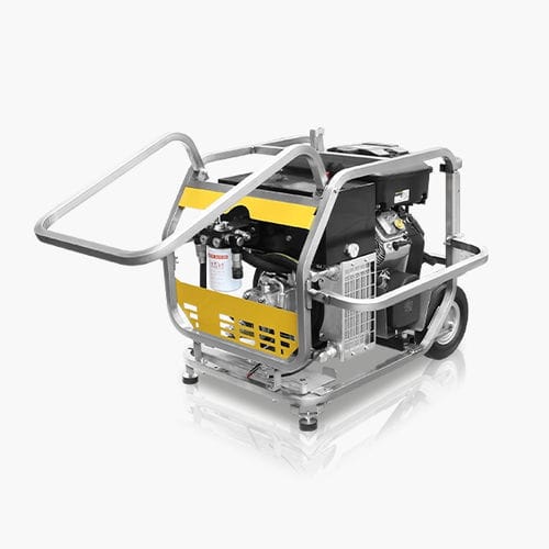 Grupo hidráulico con motor eléctrico - SUPER RAPTOR - DOA Hydraulic Tools Srl - con motor de gasolina / para bombonas / de elevación