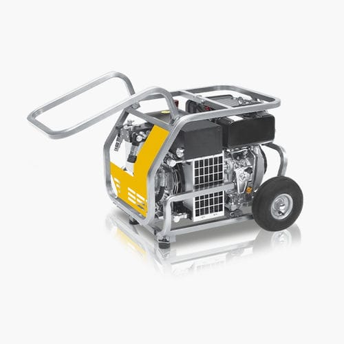 Grupo hidráulico con motor diésel - SCORPION D - DOA Hydraulic Tools Srl - de aceite / compacto / de grandes dimensiones