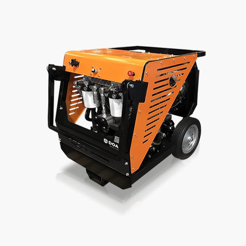 Grupo hidráulico con motor eléctrico - DINAMO D - DOA Hydraulic Tools Srl - con motor diésel / de aceite / de elevación