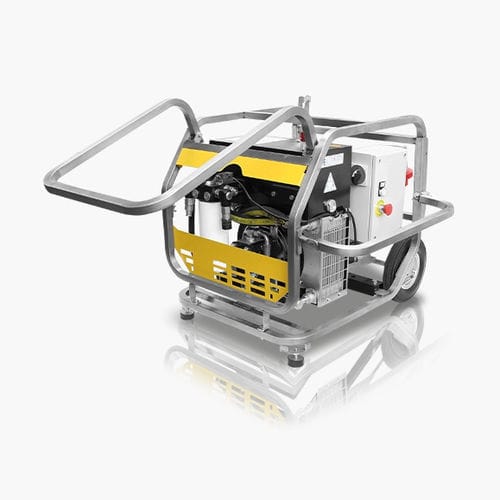 Grupo hidráulico con motor eléctrico - SUPER RAPTOR E - DOA Hydraulic Tools Srl - de aceite / de elevación / máquina