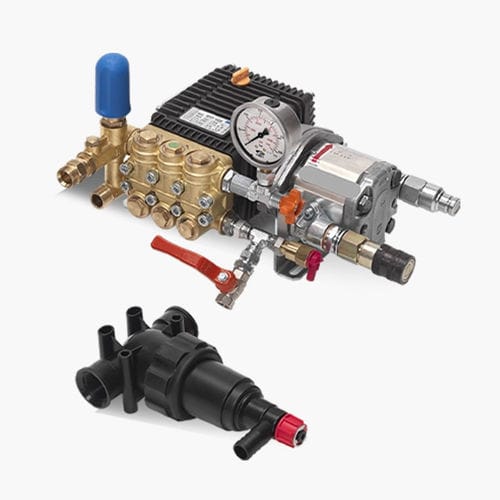 Bomba de cartucho - WHY 1520 - DOA Hydraulic Tools Srl - de agua / con motor hidráulico / estacionaria