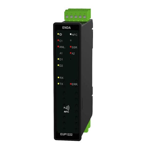 Termostato programable - EUP1222 - ENDA - en riel DIN / digital