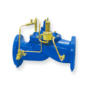 Válvula de alivio de presión para agua - 106 / 206-RPS - Singervalve - de control asistido / con chapaleta