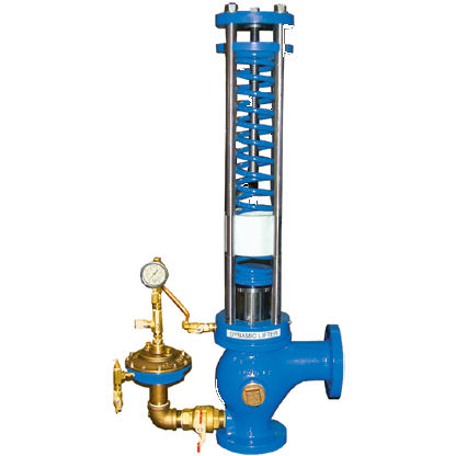 Válvula de alivio de presión para el tratamiento de aguas crudas - A106-DL - Singervalve - de pistón