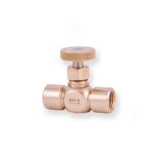 Válvula de aguja - 852-B - Singervalve - de regulación de caudal / para agua / de latón