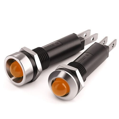 Indicador luminoso intermitente - VL8 - DOMO - LED / roscado / IP40